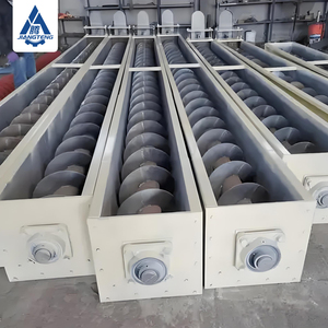 Nuovo Sistema di Trasporto a Coclea in Acciaio Inox Tipo U Personalizzato OEM, 500L/Ora, Velocità Regolabile, Trasportatore Automatico Durevole per Sabbia e Pellet - Product Image 1