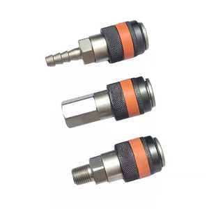 QC16 Offre Spéciale USA Type américain en laiton acier tuyau d'air connecteur à dégagement rapide coupleur pneumatique raccord rapide - Product Image 4