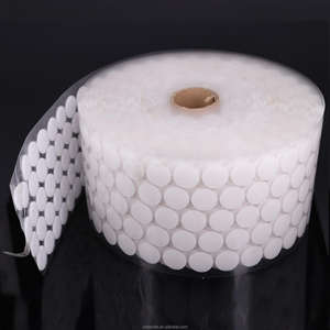 Produsen Grosir OEM ODM Perekat Bulat Tempel Sendiri Hook and <span class=keywords><strong>Loop</strong></span> Dots - Product Image 1