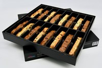 Boîte d'emballage de luxe en papier pour biscuits au chocolat de la Saint-Valentin impression personnalisée logo Cookie panier-cadeau emballage de plateau alimentaire pour les entreprises
