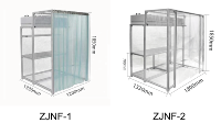 ZJNF ISO 6 Purification modulaire Cabines propres pour salle blanche avec différents niveaux de propreté fabriqués en usine à bas prix