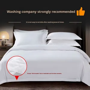 Bộ đồ giường khách sạn sang trọng có thể tùy chỉnh phong cách đơn giản với các tính năng sang trọng-Bao gồm Ga Trải Giường được trang bị vỏ chăn - Product Image 3