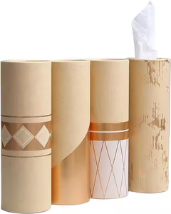 Soporte <span class=keywords><strong>de</strong></span> pañuelos <span class=keywords><strong>de</strong></span> coche <span class=keywords><strong>de</strong></span> 3 capas con cilindro a granel, pañuelos faciales para portavasos <span class=keywords><strong>de</strong></span> viaje, <span class=keywords><strong>caja</strong></span> <span class=keywords><strong>de</strong></span> pañuelos <span class=keywords><strong>de</strong></span> coche recargable Compatible - Product Image 4