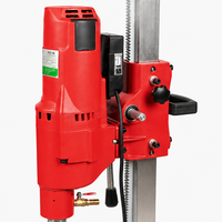 HZ18A 3.3KW Foreuse électrique pour béton et asphalte, pour l'échantillonnage de carottage de revêtements routiers, compatible avec les forets diamantés de 50 à 150 mm