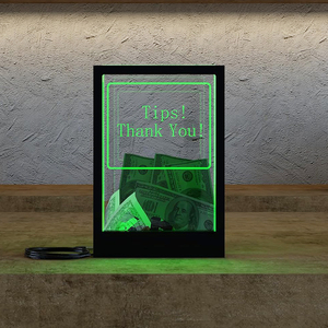 Hộp Phiếu nhựa acrylic từ thiện với đèn hiển thị trong suốt để thu hút sự chú ý của mọi người trong Cuộc Bầu Cử - Product Image 5