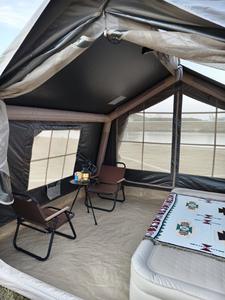 8 mètres carrés de vinyle de titane occultant extérieur <span class=keywords><strong>tente</strong></span> <span class=keywords><strong>gonflable</strong></span> portative de nuit pour le camping - Product Image 4