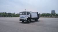 Camion de collecte des déchets à grande capacité Sunlong automatique, 100% électrique, 4x2, avec compacteur à pompe motorisée, norme d'émission Euro 6