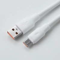 Cable de Carga Tipo-C PD de 120W OD6.0 6A al por Mayor con Blindaje de Lámina, USB-A a Tipo-C para Teléfonos Android y Auriculares