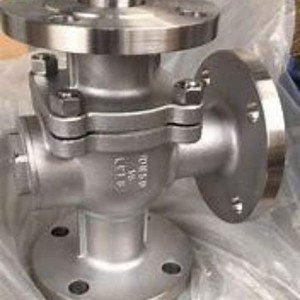 Suministro Directo de Fábrica: Válvula de Bola Neumática de Tres Vías de Acero Inoxidable Q45F-16P/Q44F-16P con Cuatro Sellos y Estructura de Dos Piezas - Product Image 3