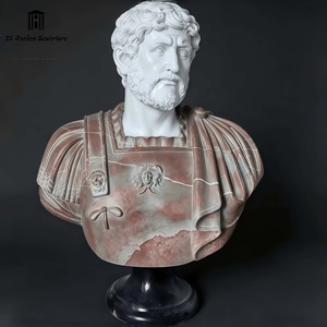 <span class=keywords><strong>Busto</strong></span> Scultoreo in Marmo Naturale Intagliato a Mano su Misura, Stile Europeo, <span class=keywords><strong>Statua</strong></span> Realistica di Celebrità per Gallerie e Arredamento Domestico - Product Image 2