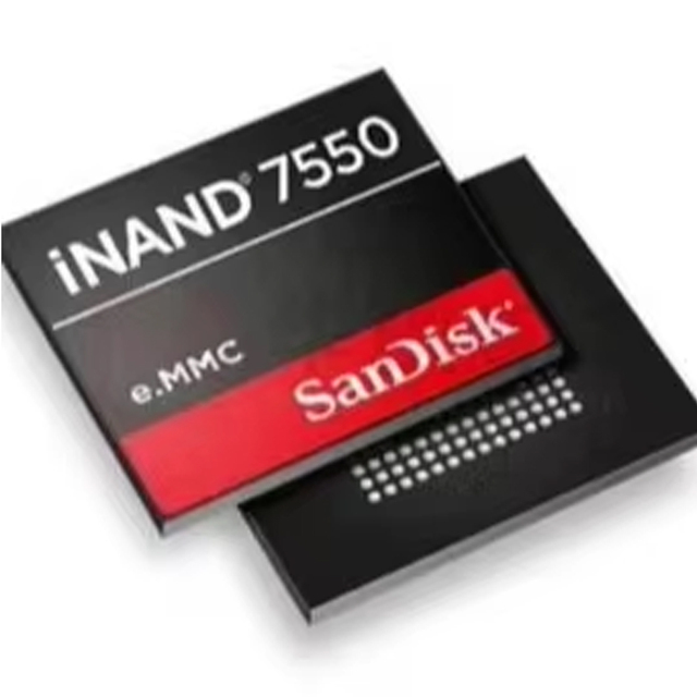 SDINBDI4-64G Industrial EMMC 5.1 64GB MLC 300MB/s 153-BGA Embedded Memory IC
