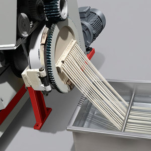 Machine de granulation de plastique recyclé avec têtes de matrices hydrauliques/électriques et construction en acier pour la production de granulés de plastique - Product Image 1