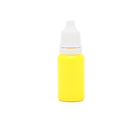 Offre Spéciale couleurs OEM 10ml Mini bouteille d'encre à séchage rapide pour encre photosensible à base d'eau Flash Stamp