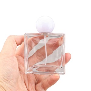 25ml-50ml Frosted Glass <b>Perfume</b> Spray Bottles, Refillable Cosmetic Atomizer <b>Containers</b> for Travel - Product Image 5