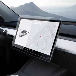 ฟิล์มกระจกนิรภัยใสพิเศษสำหรับหน้าจอควบคุมกลางขนาด 15 นิ้ว สำหรับ Tesla Model 3 ป้องกันหน้าจอ GPS - Product Image 4