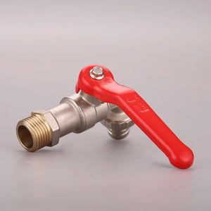 Brass bibcocks cho trong nhà/ngoài trời sử dụng treo tường vòi nước nhà bếp phòng tắm máy giặt nhà vệ sinh vườn chủ đề kết nối - Product Image 5