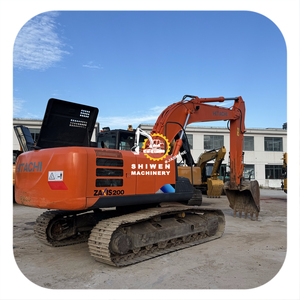 Used Hitachi zx200 Excavator Lsuzu AA-6BG1T Engine Medium Crawler Digger For Farming & Construction zx195 zx210 zx210 - Product Image 1