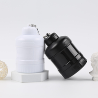 Prix usine en plastique Mini baril 100-200ml consommation directe de lactosérum pour protéine bouteille conteneur pot pour salle de sport pour voyage Camping