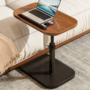 Escritorio de Estudio Portátil Ajustable para Dormitorio Estudiantil, con Almacenamiento Simple, Giratorio, de Madera Sólida, Venta al Por Mayor - Product Image 2