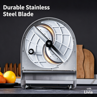 Livia Cutter Vleesmachine Voedselsnijder Commerciële gescheiden onderdelen Shred Blade Disc Groente Fruit Snijmachine