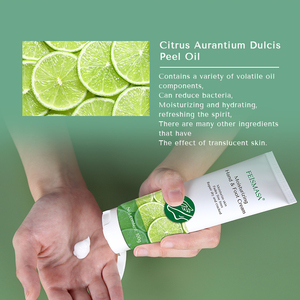 Main orange de vitamine E de citron blanchissant apaisant éclaircissant la crème et la lotion de <span class=keywords><strong>pieds</strong></span> personnalisées - Product Image 4