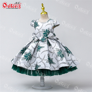 Yoliyolei nobile vestito gonna ragazza Tutu abiti bambino abito bambini <span class=keywords><strong>vestiti</strong></span> fiocco elegante gonna principessa - Product Image 2