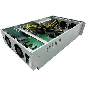 IDC data center dedicated 65mm spacing supports 6 graphics cards working simultaneously, dual X99 server chassis