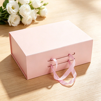 Boîte à bijoux rigide de luxe sur mesure, pliable, imprimée, pour plusieurs boucles d'oreilles, en papier