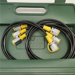 Pressure <b>Measuring</b> Instruments 3 <b>Gauges</b> Diagnostic <b>Tool</b> for All Heavy Equipment Machine Hydraulic Pressure Measurement Kit - Product Image 4