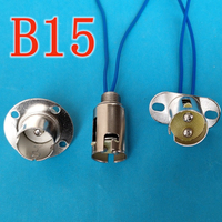 Support de lampe de bateau B15 support de lumière de coquille de fer de fil rond 1156 1157 prise de lumière marine B15 accessoires d'éclairage SAA