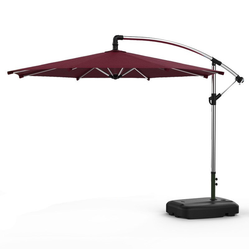 Wesunny открытый зонтик консольный алюминиевый зонтик с основанием