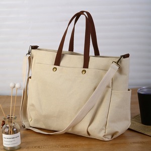 Sac fourre-tout en toile épaisse <span class=keywords><strong>original</strong></span>, simple et polyvalent, pour étudiants en art - Product Image 2