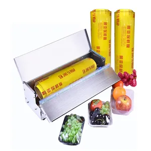 Pvc Vershoudfolie Roll Voedsel Wrap Fruit Verpakking Film Voor Vers Houden