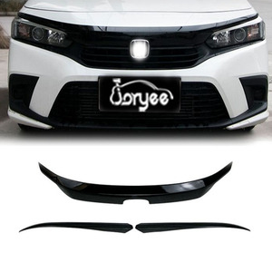 Si กระจังหน้าฝาปิด PP อะไหล่แต่งกระจังหน้าสำหรับ <span class=keywords><strong>Honda</strong></span> <span class=keywords><strong>Civic</strong></span> Gen 11TH 2021 <span class=keywords><strong>2022</strong></span>อุปกรณ์เสริมในการปรับแต่งรถ - Product Image 4