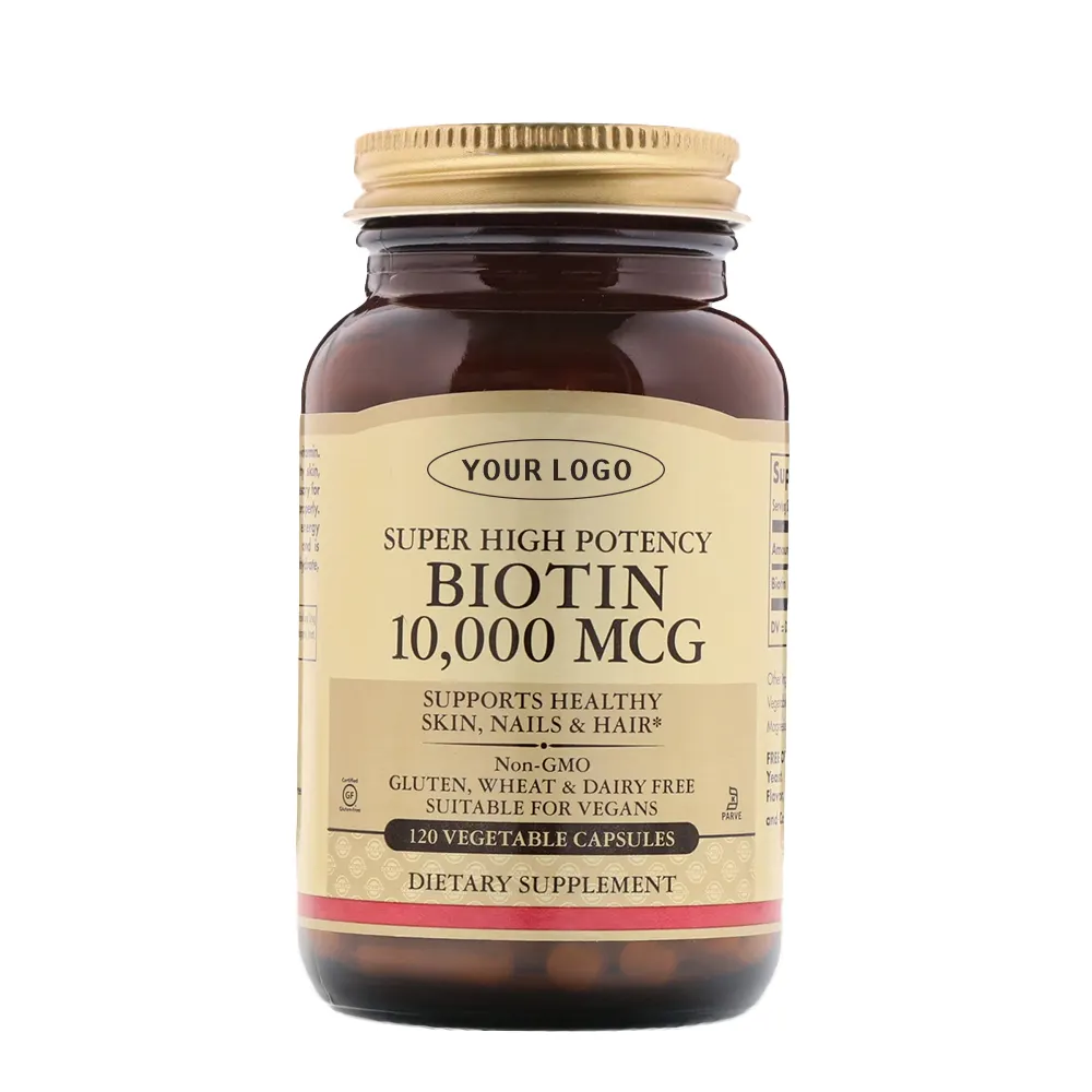 Kapsul Sayuran Mcg 10000 Biotin 120 Potensi Super Tinggi