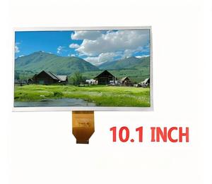 จอแสดงผลอุตสาหกรรม LCD ความสว่างสูง IPS ขนาด 10.1 นิ้ว ความละเอียด 1024*600 อินเทอร์เฟซ LVDS หน้าจอดิจิตอลความละเอียดสูง - Product Image 1