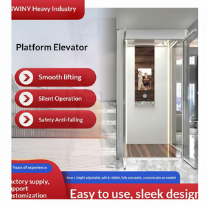 ลิฟต์บ้านแบบไฮดรอลิก ใช้ได้ทั้งภายในและภายนอกอาคาร  แบบไม่มีขั้นบันได  ฐานลิฟต์แบบไม่มีหลุม  2345 ชั้น  ลิฟต์บ้าน - Product Image 1