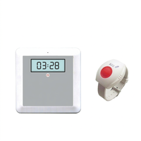 WAYHANG GSM-K3 Sistema de Llamada para Personas Mayores con Alerta Automática GSM, Detección de Caídas, Alarma Médica SOS, Pantalla LCD, Batería de 800mAh 17 10