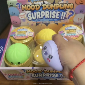 Squishies Surprise Dumpling, Balle Anti-Stress, Jouet à Presser, Boîte Mystère, Jouet Squishy Pookie Dumpling, Cadeau de Fête - Product Image 4