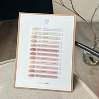 MODING – Kit de vernis à ongles gel UV 12 couleurs nude pur, non toxique, écologique, longue tenue, de luxe, pour salon professionnel