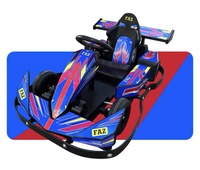 Nuevo Modelo 2026, Carro de Carreras para Niños, Interior y Exterior, con Luces para Entretenimiento, Go Kart Eléctrico