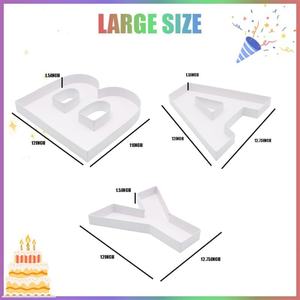 ZIJRXQ Caja Decorativa de Cartón de 12 Pulgadas para Rellenar con Alimentos (Charcutería y Bebés) - Product Image 3