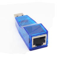 Adaptateur USB vers RJ45 pour connexion au câble réseau externe de la carte réseau filaire du serveur ou de l'ordinateur portable