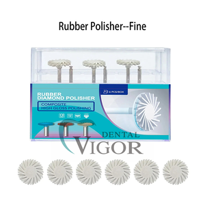 Polisseur dentaire en caoutchouc diamanté pour le polissage haute brillance des composites - Product Image 5