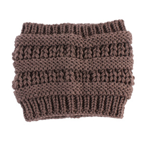Custom Label Women Knitted <strong>Headband</strong> Fashion Winter <strong>Ear</strong> <strong>Warmer</strong> Hairband - Product Image 4