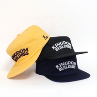 Casquette unisexe en coton de haute qualité avec logo brodé, style rétro, à dessus plat, non structurée, réglable, pour hommes, style hip-hop.