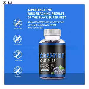 Compléments alimentaires en gommes de créatine monohydrate à marque privée pour la préparation avant l'entraînement - Product Image 3