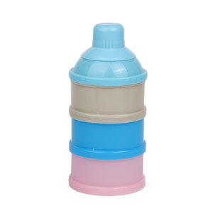Boîte de rangement portable pour aliments pour bébés à <span class=keywords><strong>3</strong></span> couches, boîte essentielle pour céréales, <span class=keywords><strong>lait</strong></span> en poudre pour nourrissons, boîte à collations pour tout-petits - Product Image 2