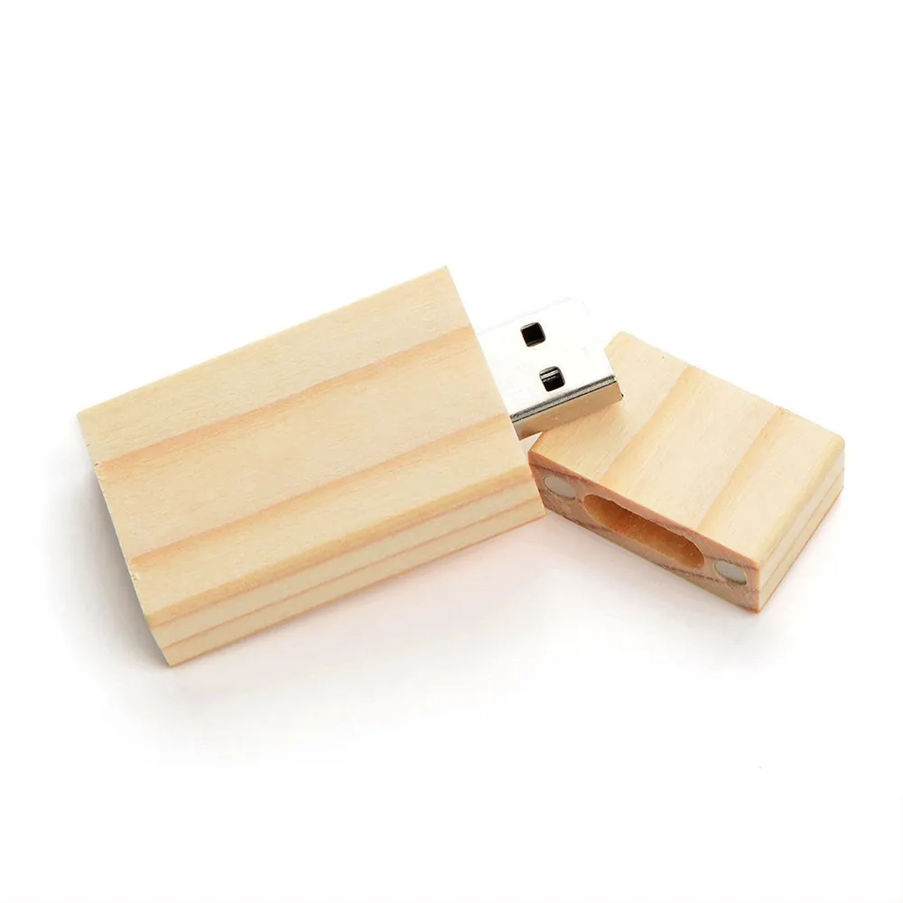 custom wooden Usb Flash Drive 4gb 8gb 32gb 64gb 128gb Custom Thumb Drive Wood Box