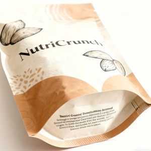 100g 250g 500g Customized Printed Zipper <b>Zip</b> Lock <b>Bag</b> Moisture Proof Matte Mylar <b>Bags</b> Dried Fruits Candy Snack Stand up Pouch - Product Image 3